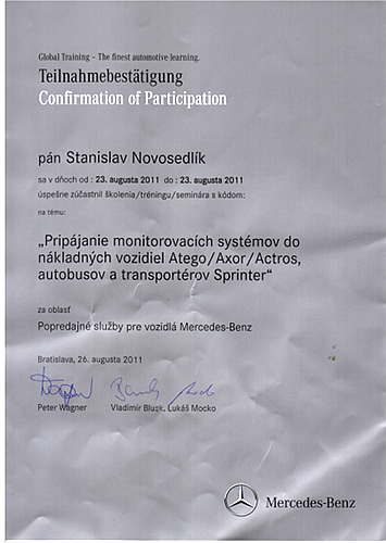 Certifikát