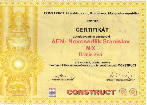 Certifikát