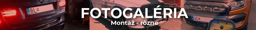 Fotogaléria Montáž rôzne osobné autá
