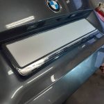BMW 320d F31 montaz podsvietenej EČV