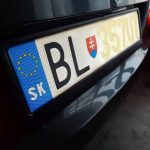 BMW 320d F31 montaz podsvietenej EČV