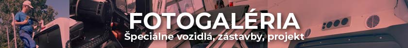 Fotogaléria špeciálne vozidlá, zástavby, projekt
